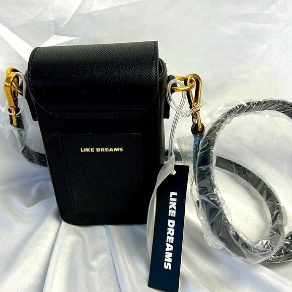 NWT LIKE DREAMS Black handbag - Picture 1 of 5